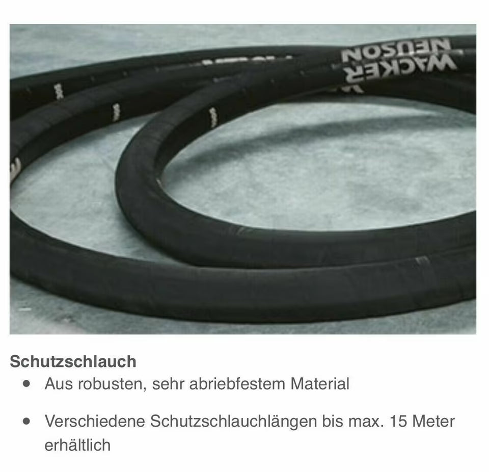 Neu Wacker IRFU38 Betonrüttler 230v Rüttelflasche Innenrüttler