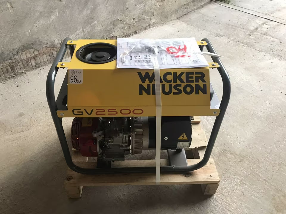 NEU Wacker Neuson GV2500A Stromaggregat Notstromaggregat Stromerzeuger