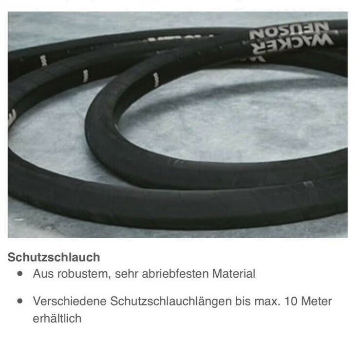 Neu Wacker Betonrüttler 230v Rüttelflasche Innenrüttler IEC38