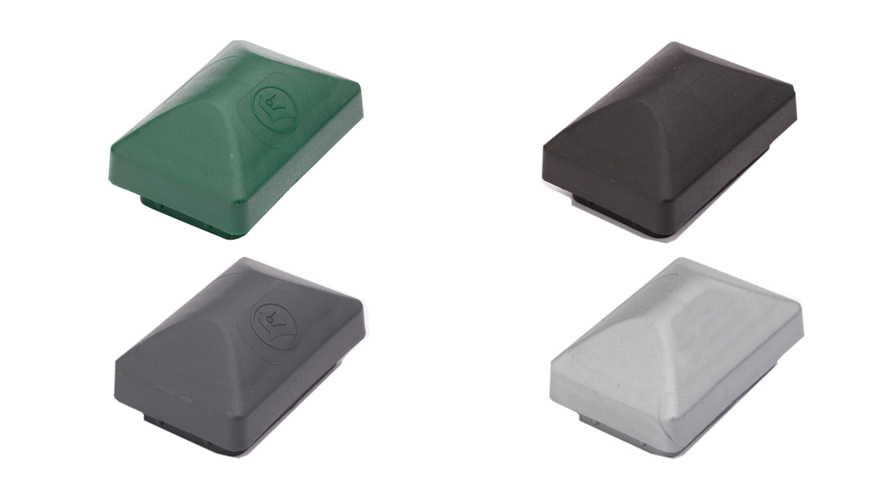 Pfostenkappe für Zaunpfosten 60x40 mm