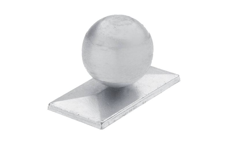 Abdeckkappe mit Kugel für Pfosten Typ A 60 x 40 mm