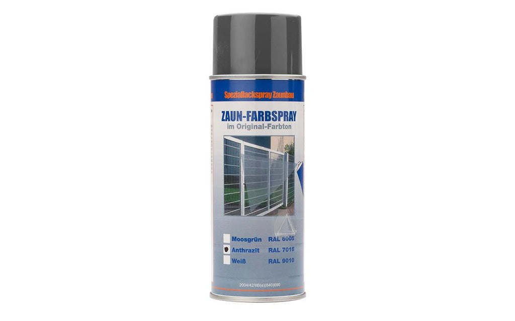 Farbspray zur Zaunausbesserung