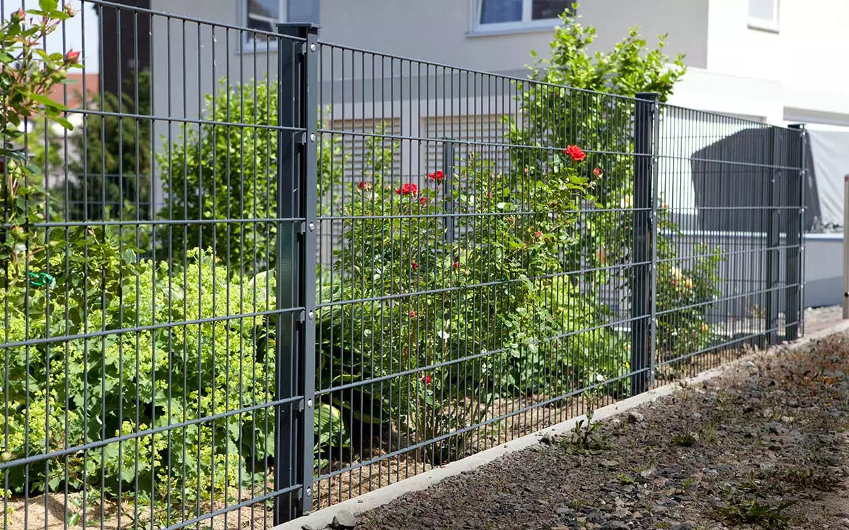 Doppelstabgitterzaun MAX