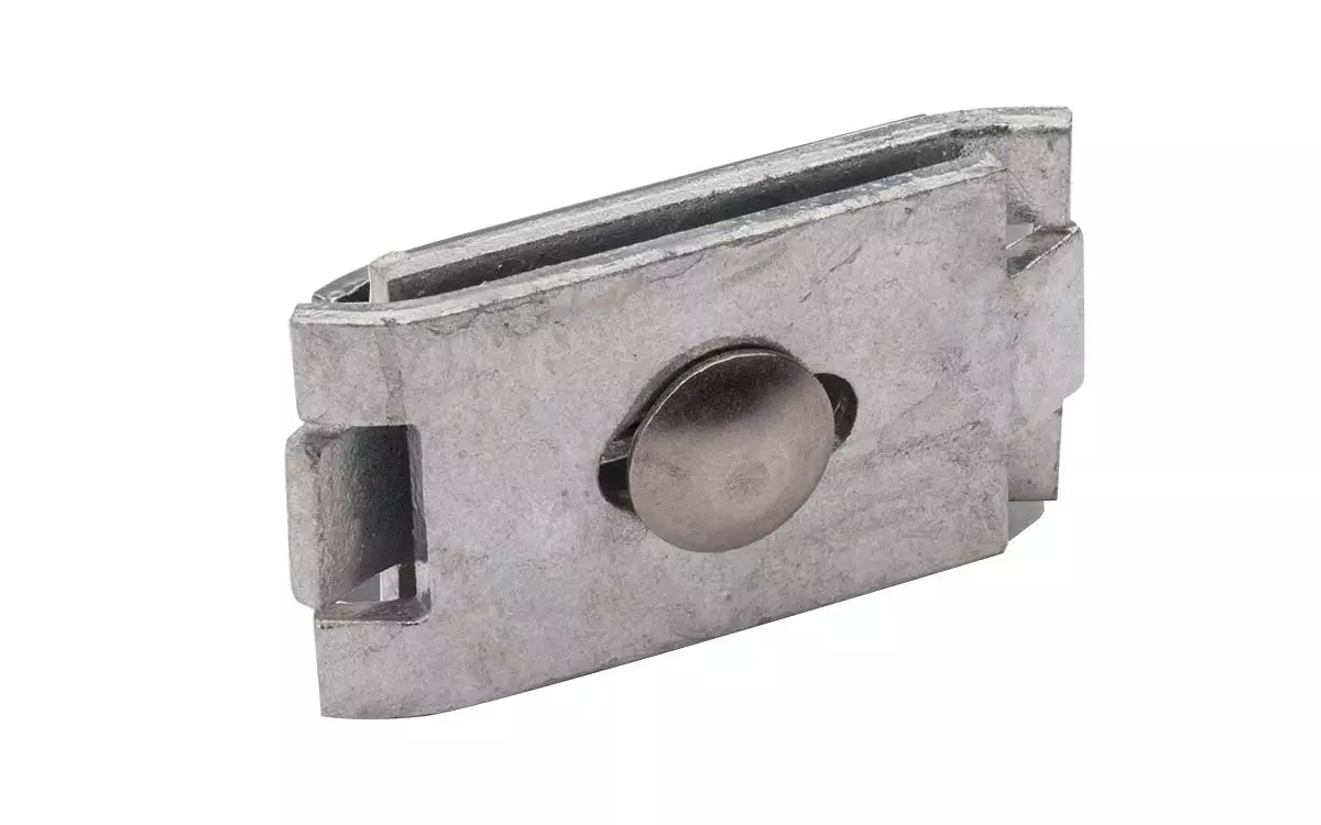 Zaun Flachverbinder Gittermatten Verbinder für 6er und 8er Zaun Mattenverbinder Doppelstabmattenzaun Mattenverbinder Eckverbinder