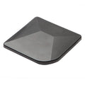 Aluminiumpfostenkappe mit Überstand für Pfosten Eckpfosten 60x60