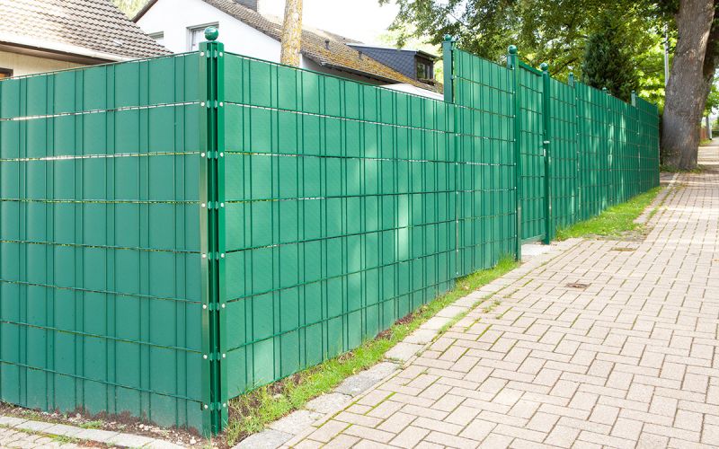 Eck - Zaunpfosten Typ QAE mit Abdeckleiste